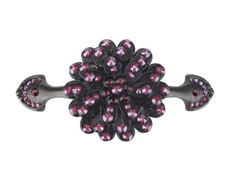 burgundy cabinet knobs with stainless steel|Square Cabinet Knobs Burgundy Flowers Drawer Pulls, Kitchen .